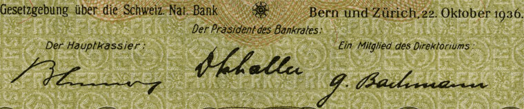 5 francs, 1936